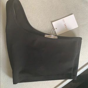 One shoulder top - NWT - femmeluxefinery